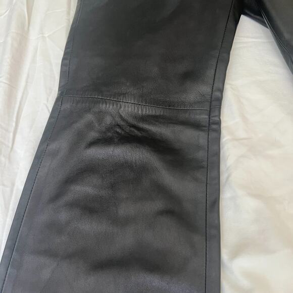 Davide Cenci Leather Pants Lined with Silk - Picture 7 of 15